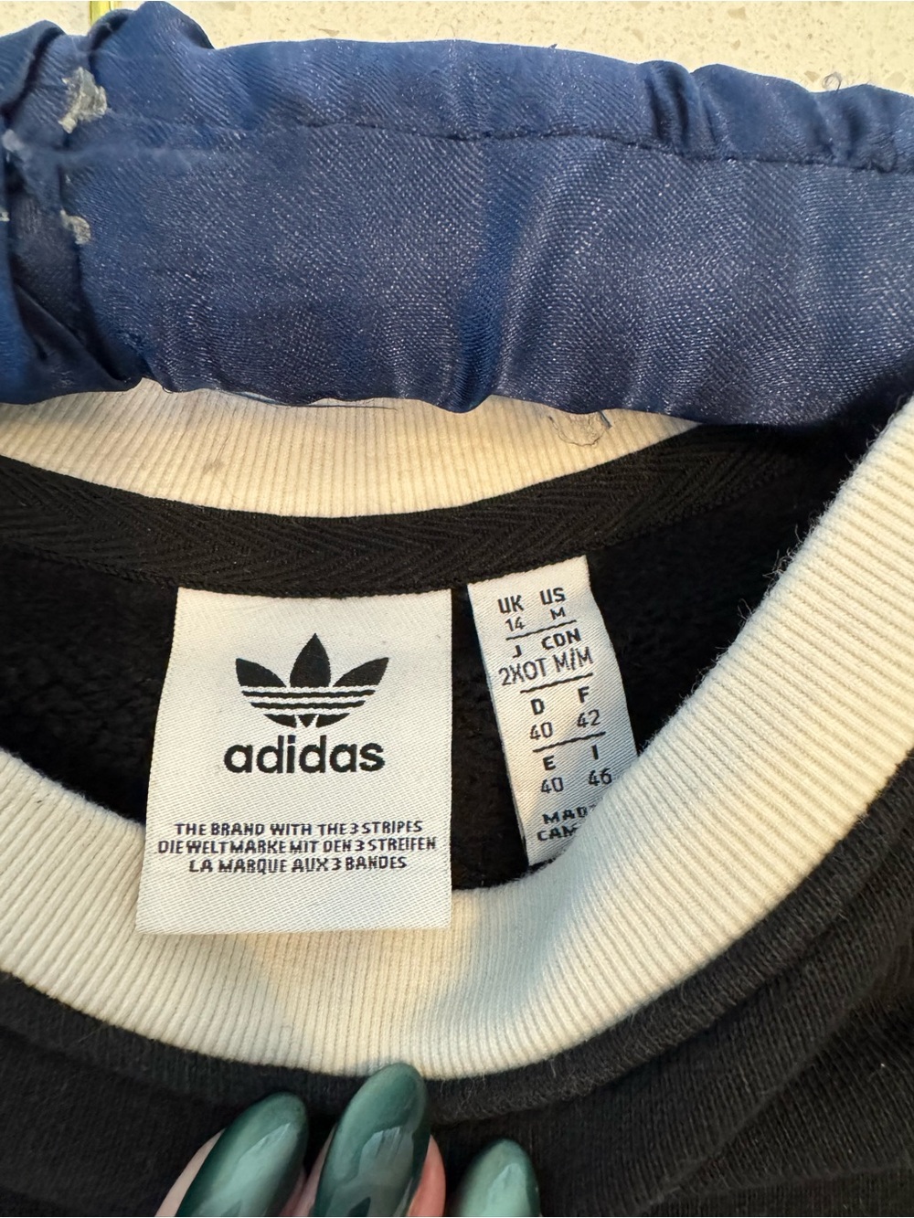 100% Cotton Adidas Crop Top
